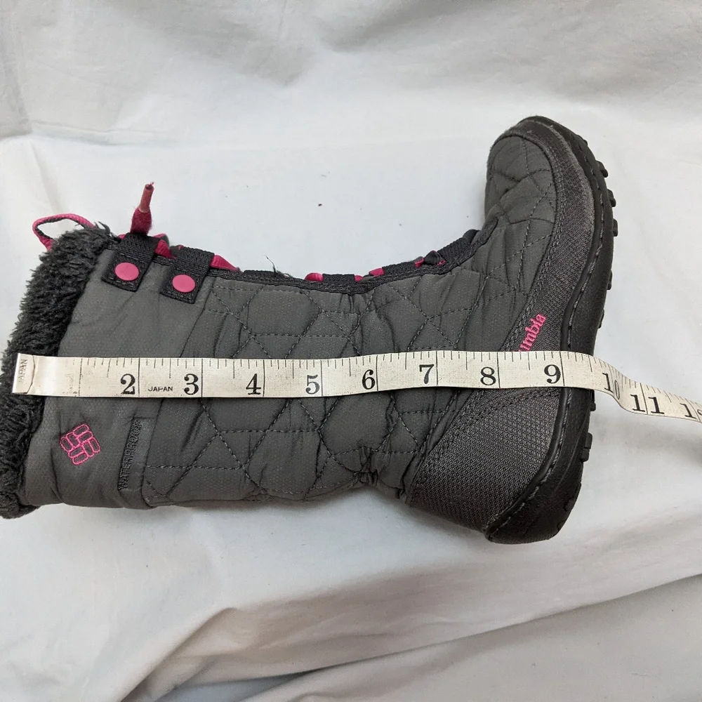 Columbia Girls Omni Heat Insulated Winter Boots Size 2